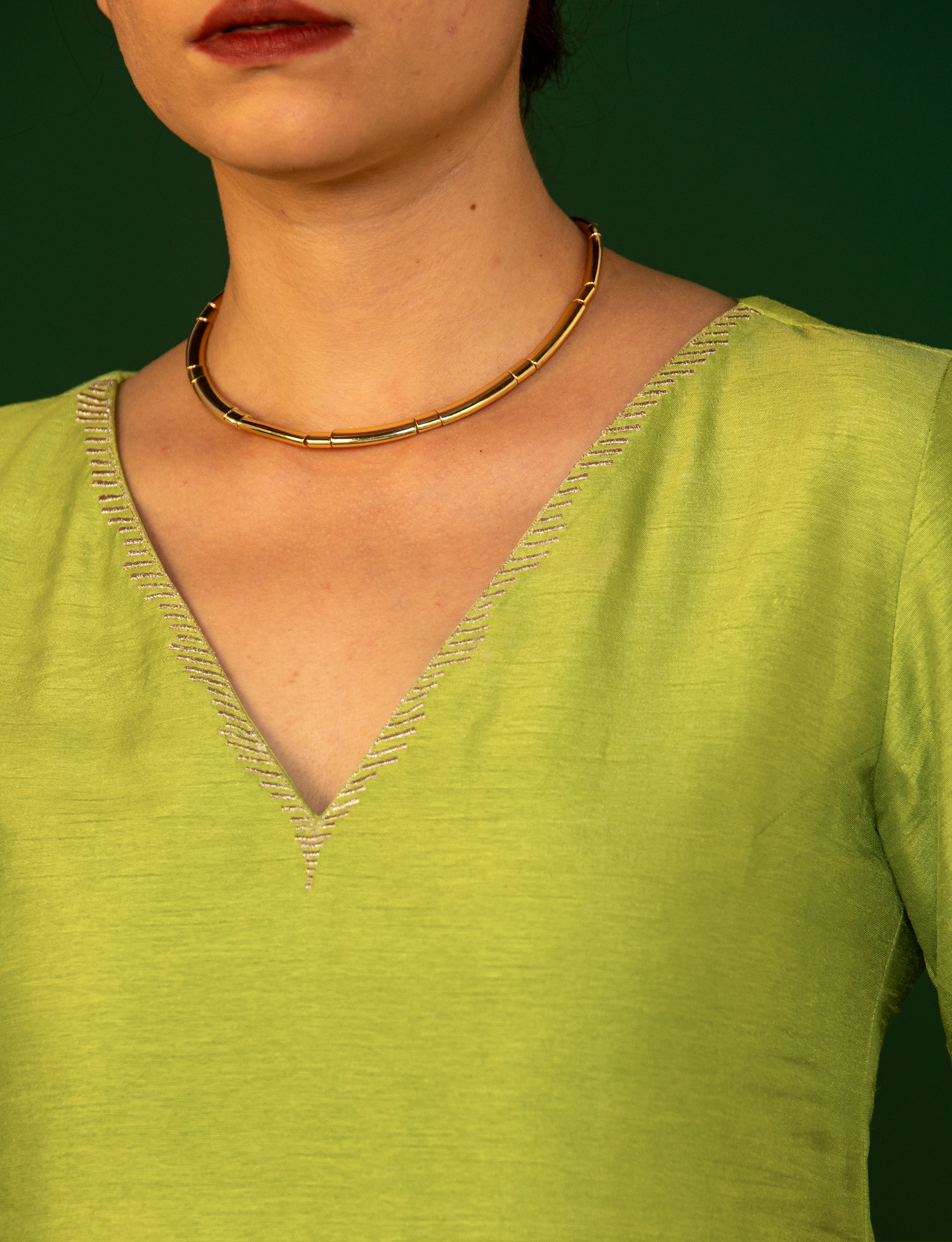 Parrot Green Kurta